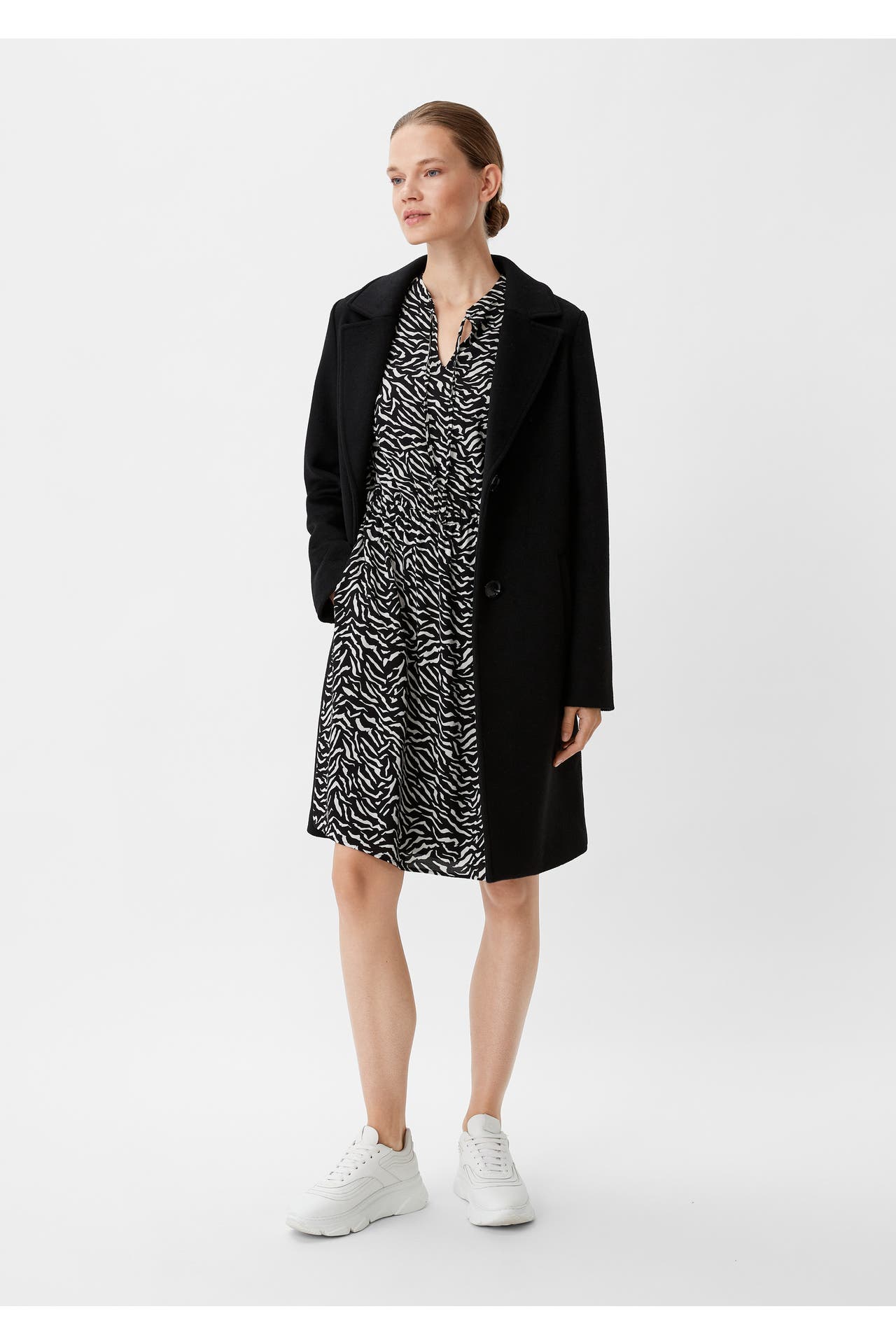 COMMA, Kleid 99B0_schwarz, Bild 1