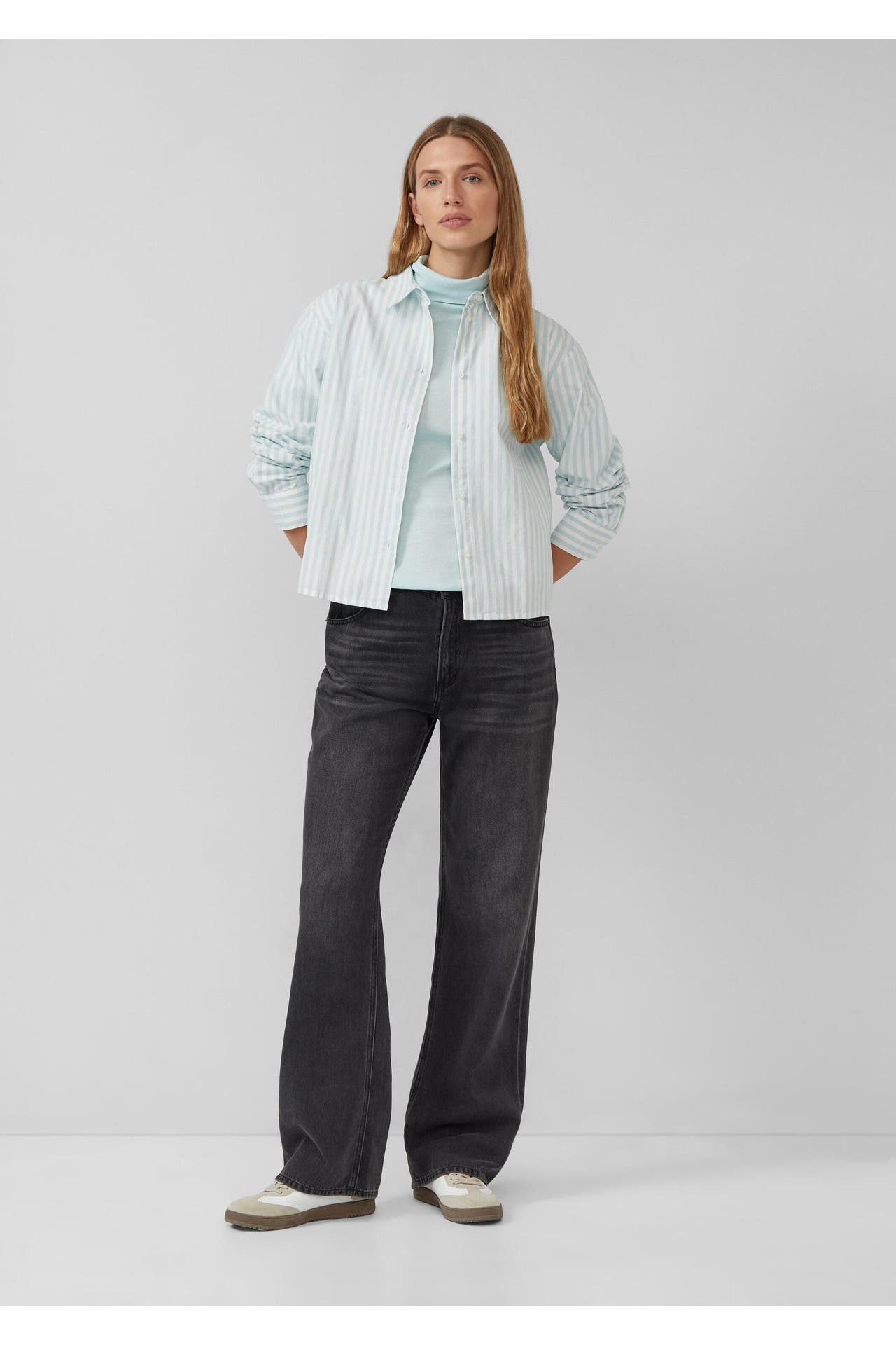 S.OLIVER Casual-Bluse 64G9_azurblau, Bild 1