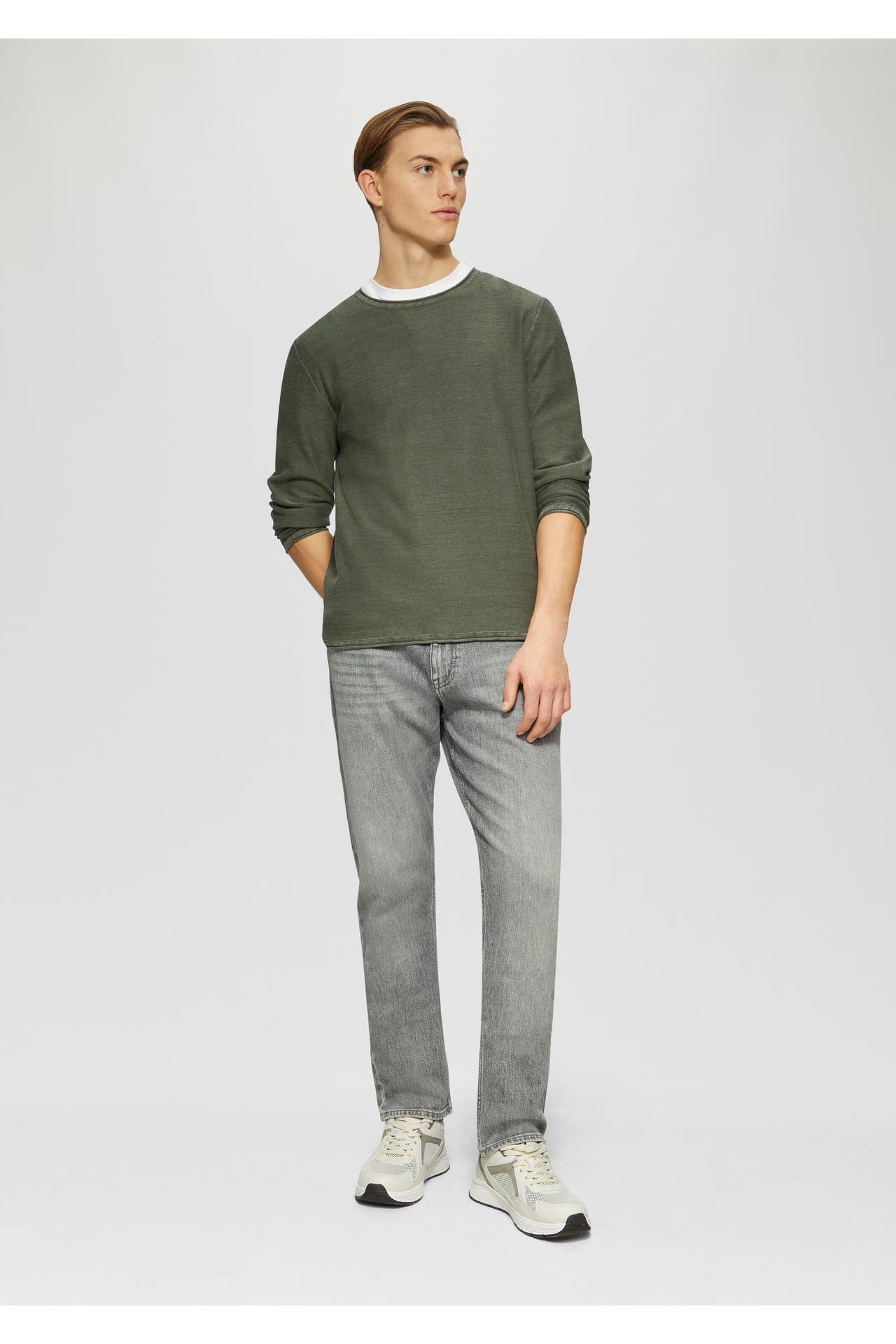 QS BY S.OLIVER Pullover 7929_olivgrün, Bild 1