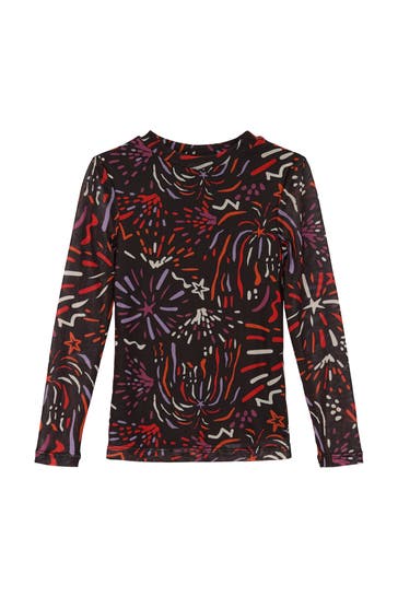 S.OLIVER Langarmshirt 99A0_schwarz