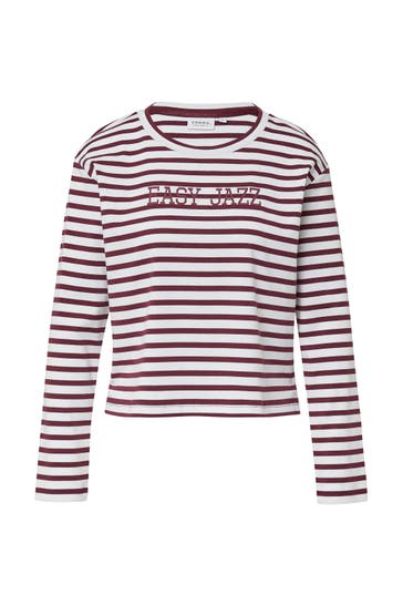 COMMA, Sweatshirt 49G2_bordeaux