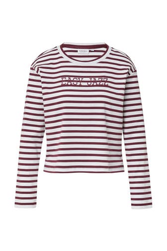 COMMA, Sweatshirt 49G2_bordeaux
