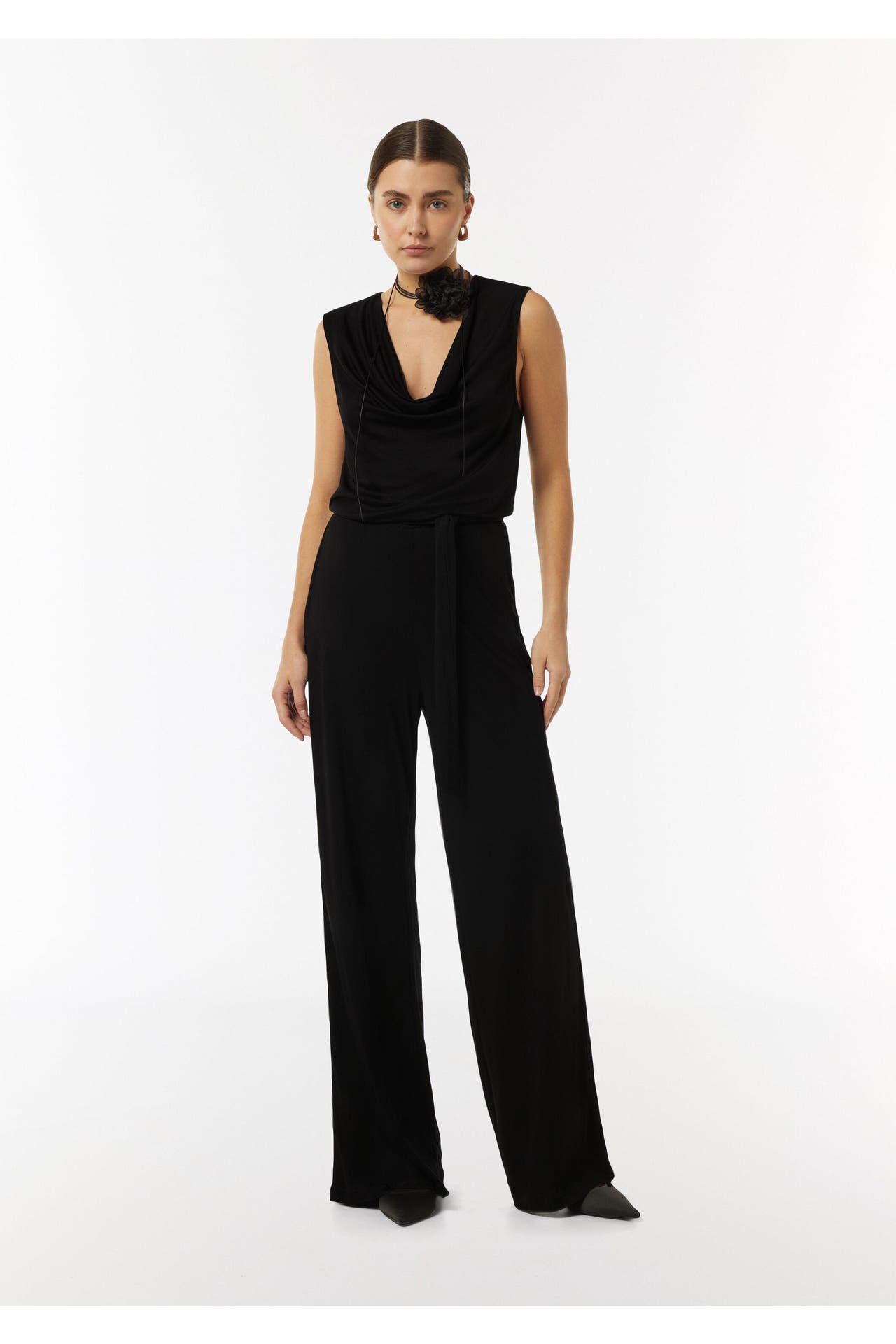 COMMA, Jumpsuit 9999_schwarz Wide/ Loose Fit, Bild 1
