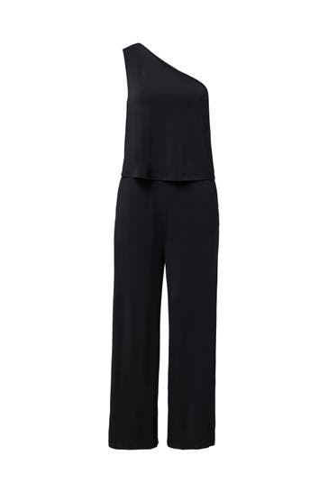 COMMA, Jumpsuit 9999_schwarz Wide/ Loose Fit