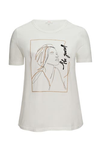 S.OLIVER T-Shirt 02D0_ecru