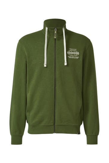 S.OLIVER Sweatjacke 79D1_olivgrün