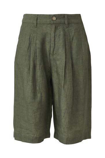 S.OLIVER Short 7900_olivgrün Tapered