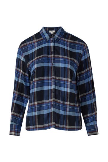 S.OLIVER Casual-Bluse 59N0_blau