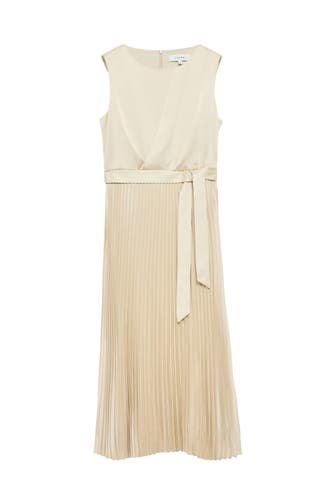 COMMA, Midikleid 9300_beige