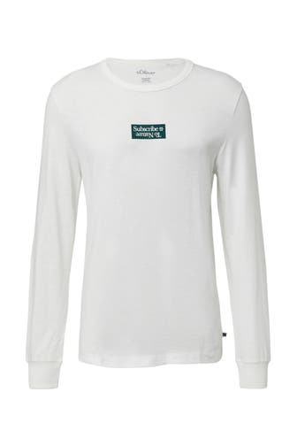 S.OLIVER Longsleeve 01D1_weiß
