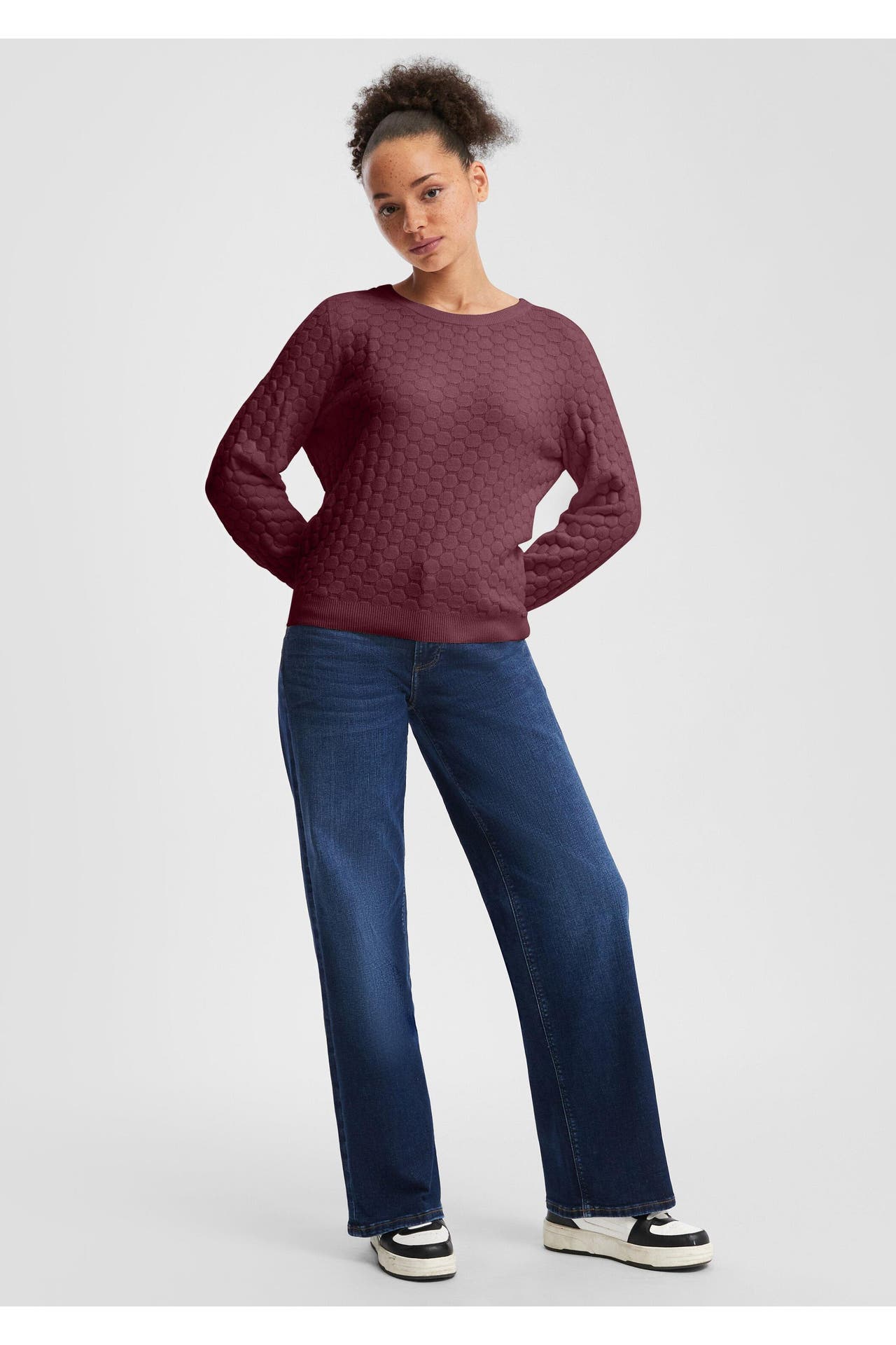 QS BY S.OLIVER Pullover 3900_bordeaux, Bild 1