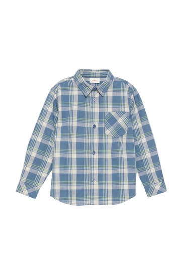 S.OLIVER Hemd 52N2_blassblau Regular Fit