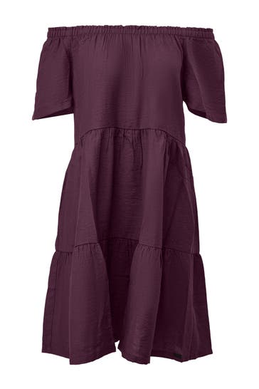 QS BY S.OLIVER Kleid 4923_bordeaux