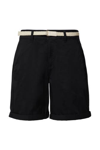 S.OLIVER Short 9999_schwarz Tapered