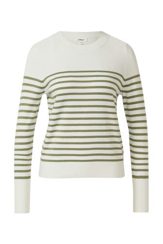 S.OLIVER Pullover 79H0_olivgrün