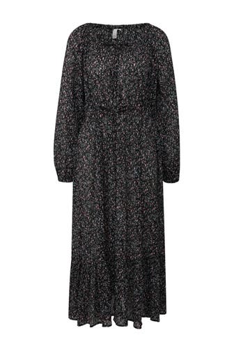 QS BY S.OLIVER Midikleid 99A0_schwarz