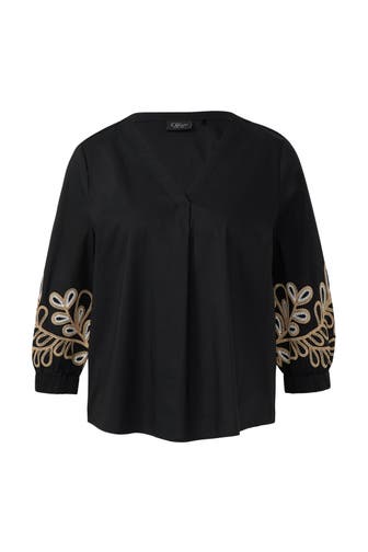 S.OLIVER Casual-Bluse 9999_schwarz