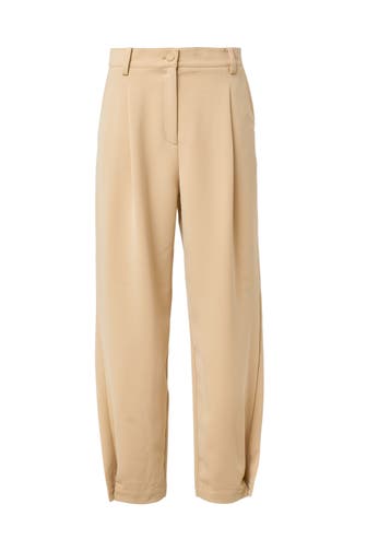 S.OLIVER Stoffhose 8401_sandstein Tapered