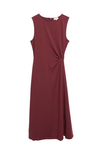 S.OLIVER Midikleid 3903_bordeaux