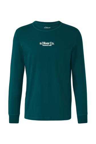 S.OLIVER Longsleeve 79D1_tannengrün