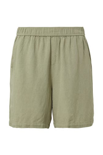 QS BY S.OLIVER Short 7297_helles olivgrün Tapered
