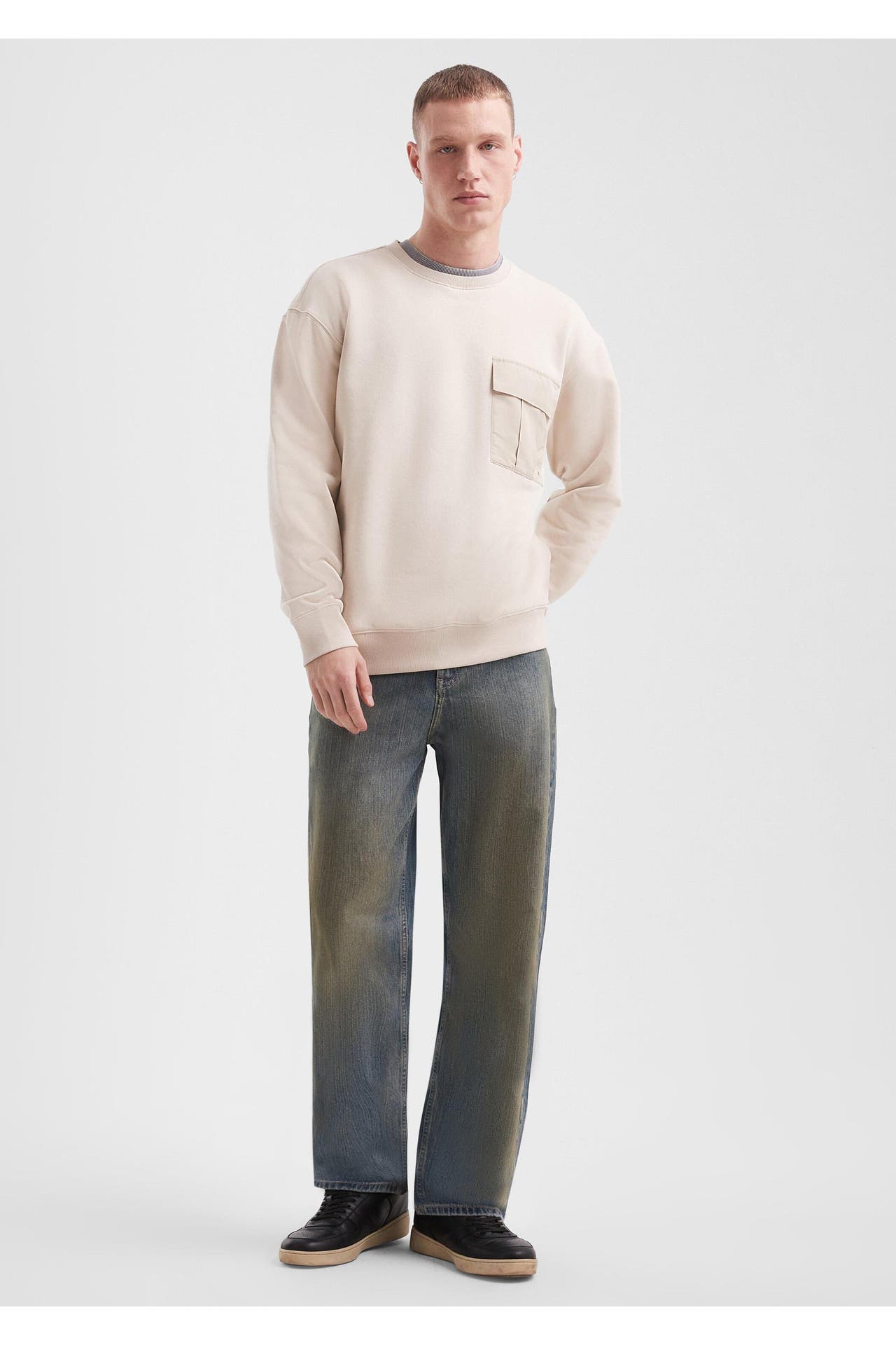 QS BY S.OLIVER Sweatshirt 8160_beige, Bild 1