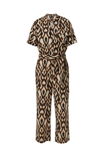 COMMA, Jumpsuit 99A0_schwarz Wide/ Loose Fit