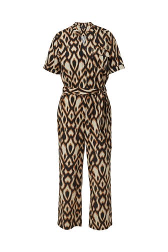 COMMA, Jumpsuit 99A0_schwarz Wide/ Loose Fit