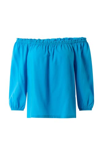 COMMA, Casual-Bluse 6264_ozeanblau