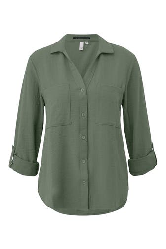 QS BY S.OLIVER Casual-Bluse 7927_olivgrün