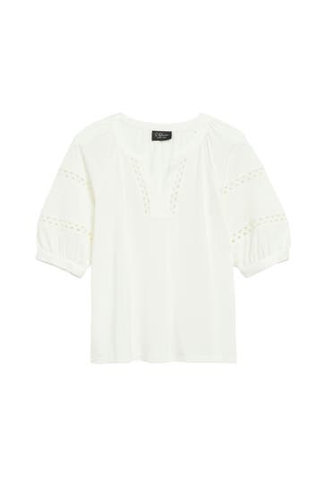 S.OLIVER T-Shirt 0200_creme