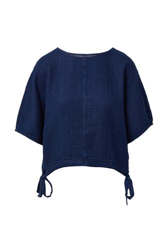 S.OLIVER Blusenshirt 55Y4_blau