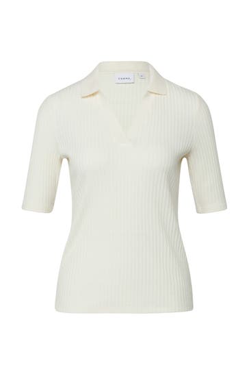 COMMA, T-Shirt 0403_creme