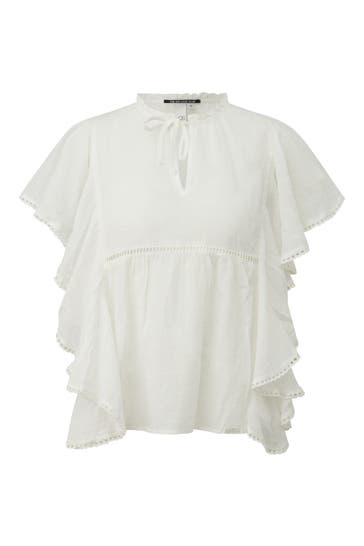 QS BY S.OLIVER Blusenshirt 0200_creme