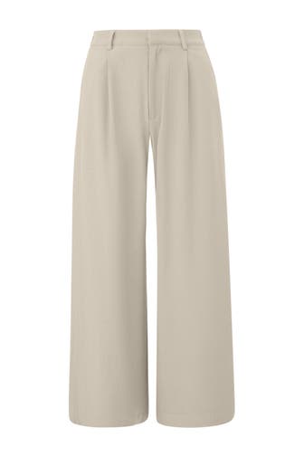 QS BY S.OLIVER Stoffhose 8160_beige Tapered