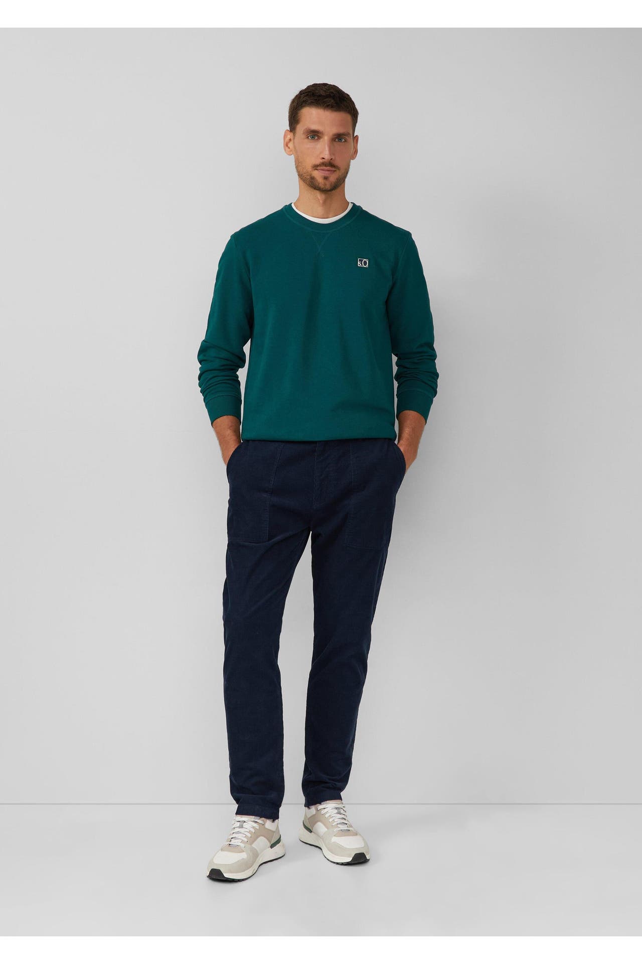 S.OLIVER Sweatshirt 7953_tannengrün, Bild 1