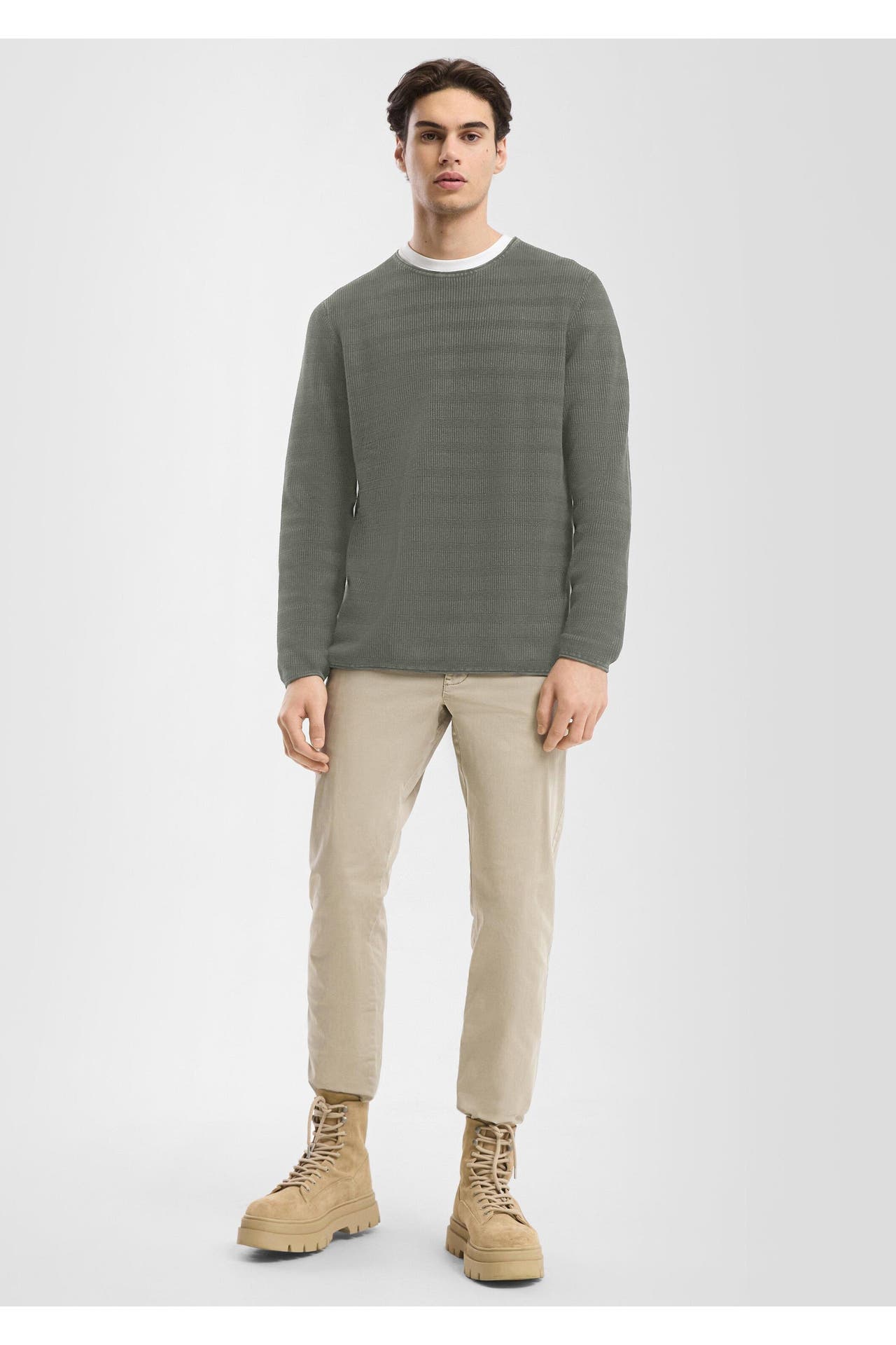 QS BY S.OLIVER Pullover 7929_olivgrün, Bild 1