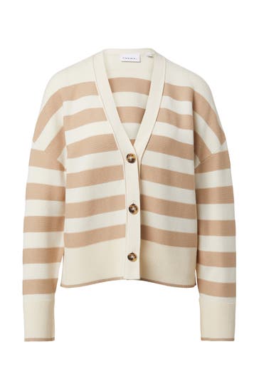 COMMA, Strickjacke 04G6_creme