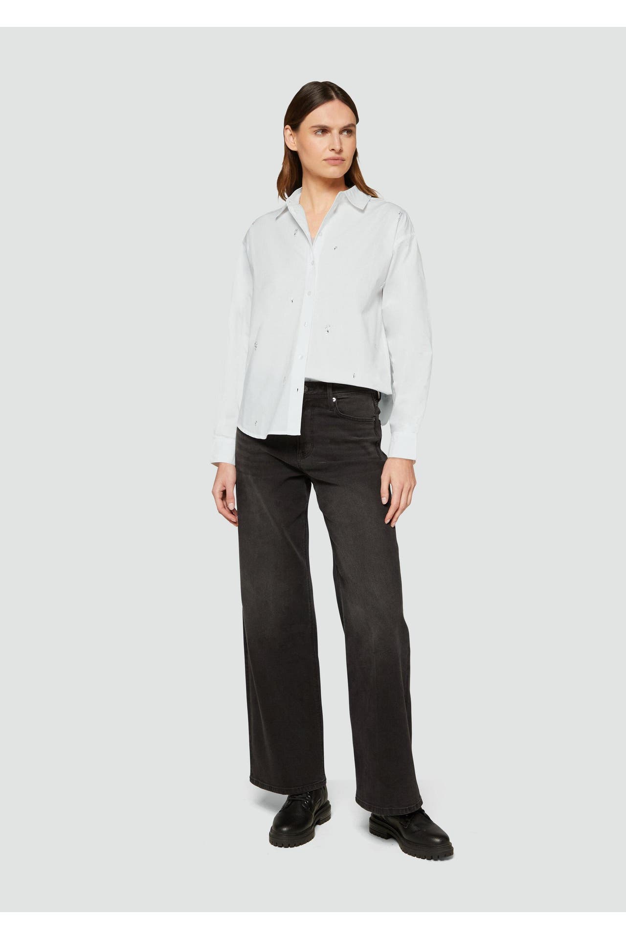 S.OLIVER Casual-Bluse 0100_weiß, Bild 1