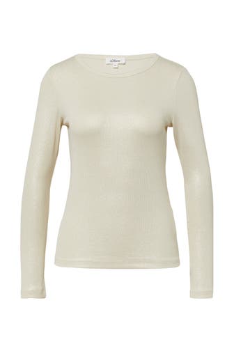S.OLIVER Longsleeve 0805_helles sand