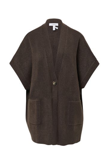 COMMA, Strickjacke 8940_dunkelbraun
