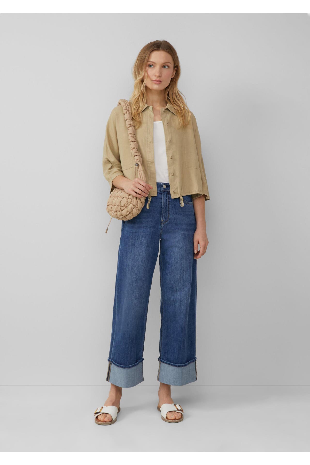 S.OLIVER Casual-Bluse 8363_hellbraun, Bild 1