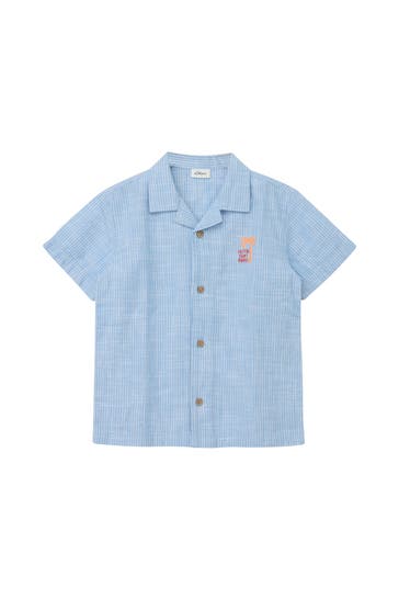 S.OLIVER Hemd 54N1_hellblau Regular Fit