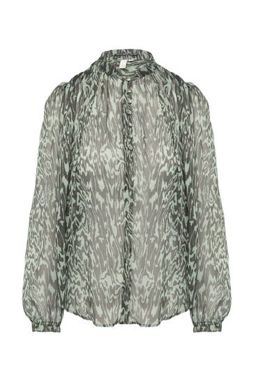 QS BY S.OLIVER Casual-Bluse 72A0_salbeigrün