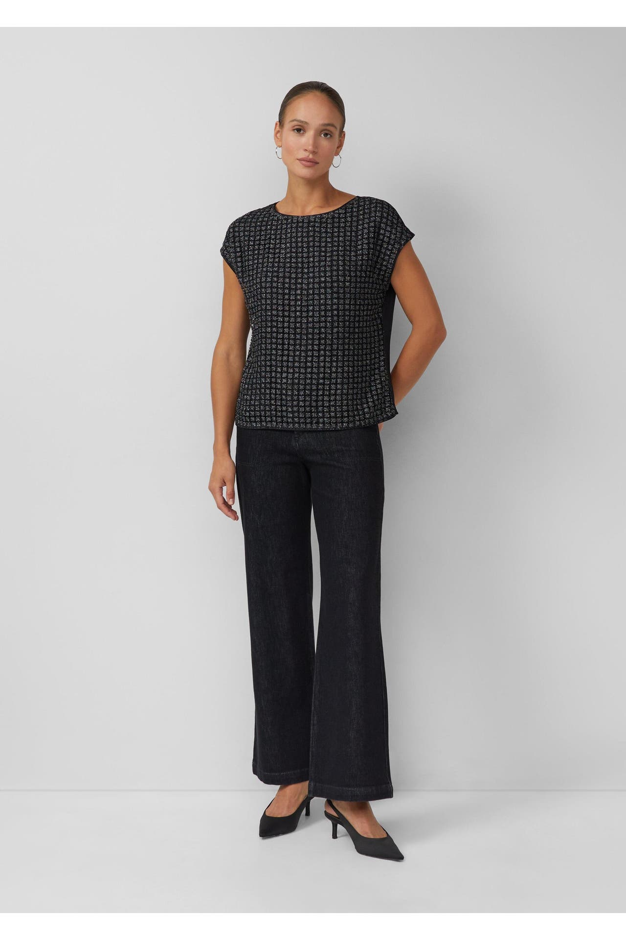 S.OLIVER Blusenshirt 9999_schwarz, Bild 1
