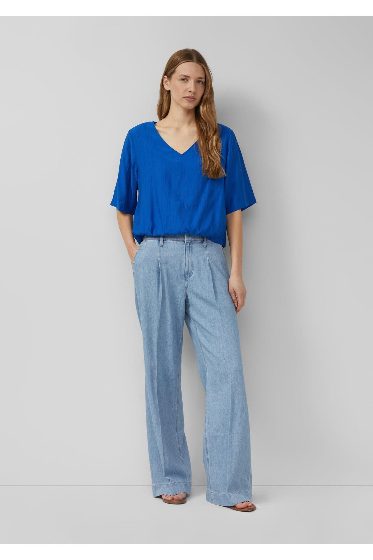 S.OLIVER Blusenshirt 5615_royalblau, Bild 1