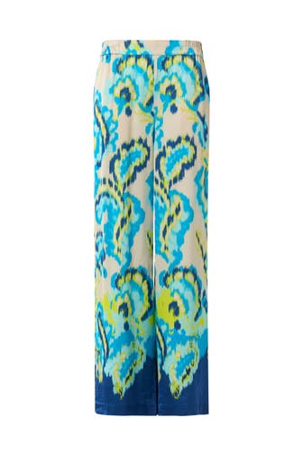 COMMA, Stoffhose 01F7_türkis Tapered