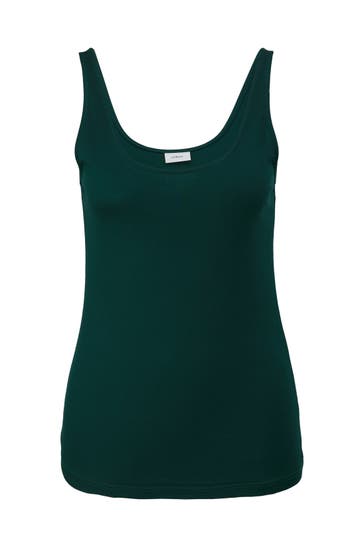 S.OLIVER T-Shirt 7889_tannengrün