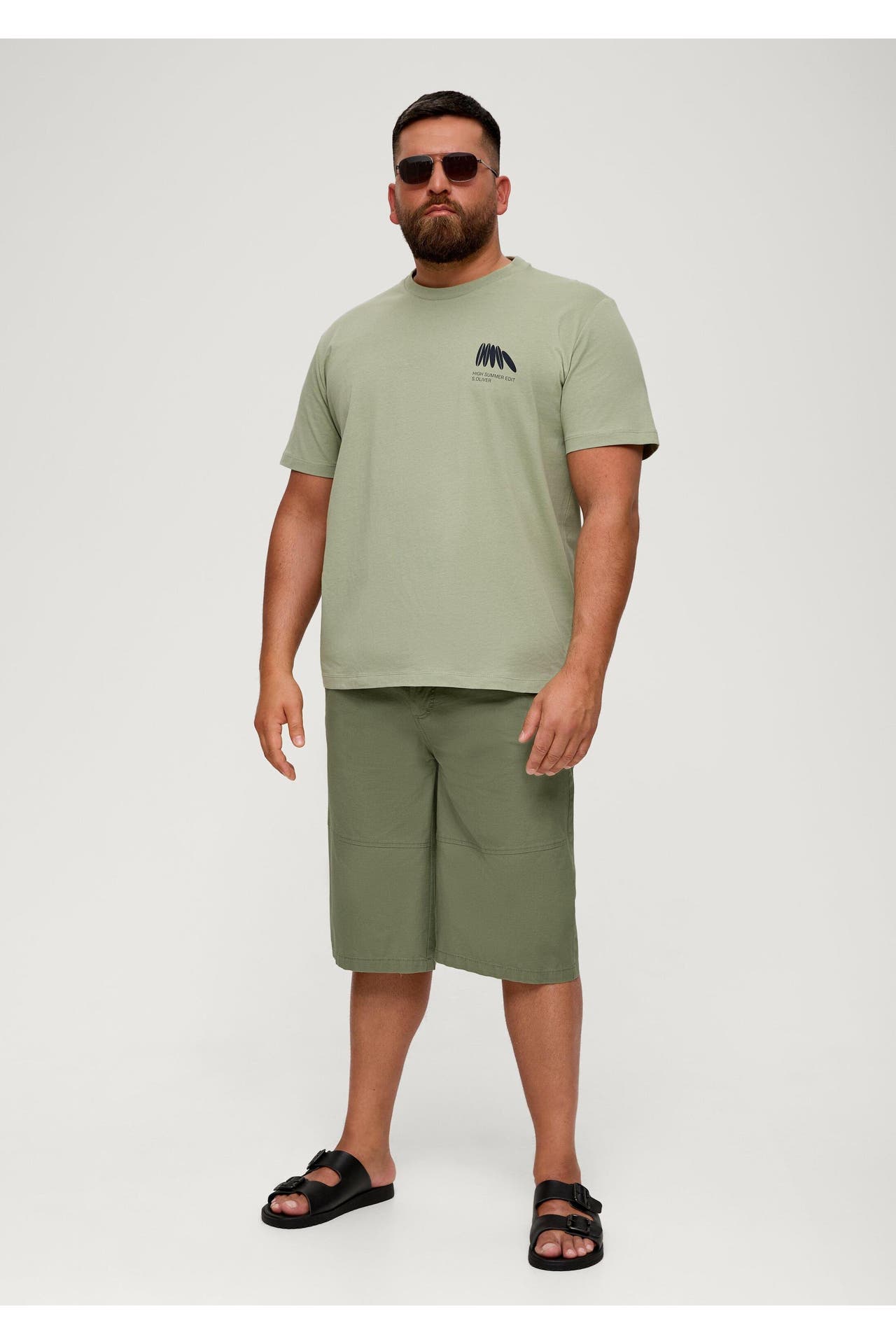 S.OLIVER Short DETROIT 7815_tannengrün Tapered, Bild 1