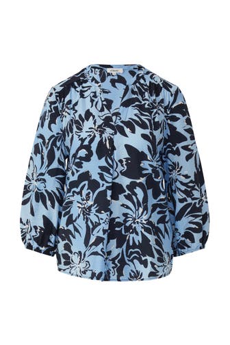 S.OLIVER Casual-Bluse 51A1_arktisblau